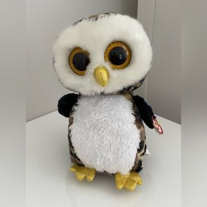 Ty Beanie Boos 36991 Owliver Eule Schwarz